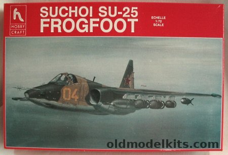 Hobby Craft 1/72 Sukoi Su-25 Frogfoot - USSR or Czech Air Forces, HC1382 plastic model kit